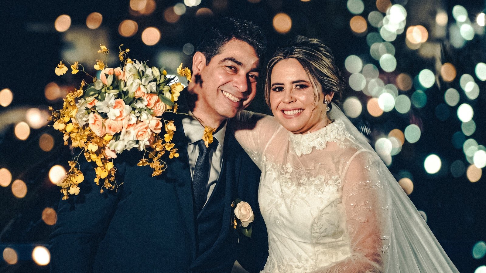 Detalhe de um casamento